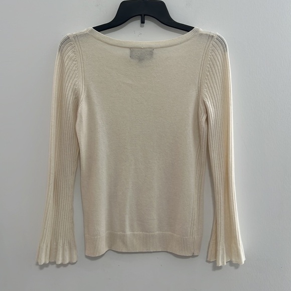 BANANA Republic Sweater Ivory Size XS - Picture 4 of 7